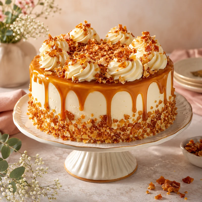 Cake design inspiration for Butterscotch Cake