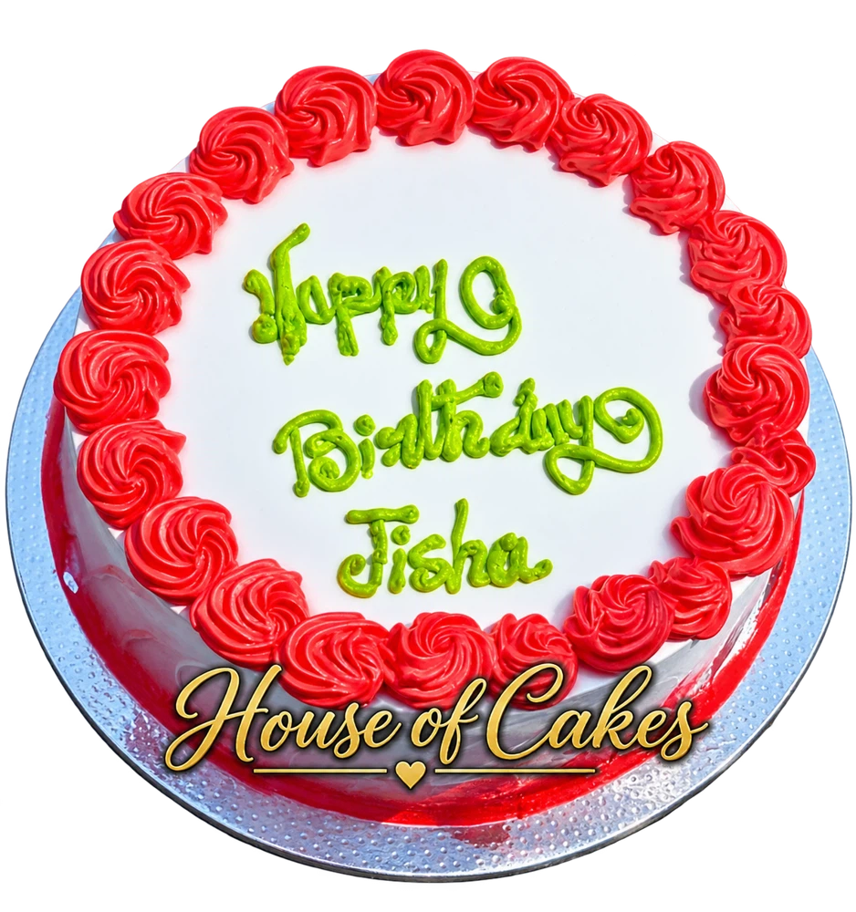 House of Cakes customer cake creation 32