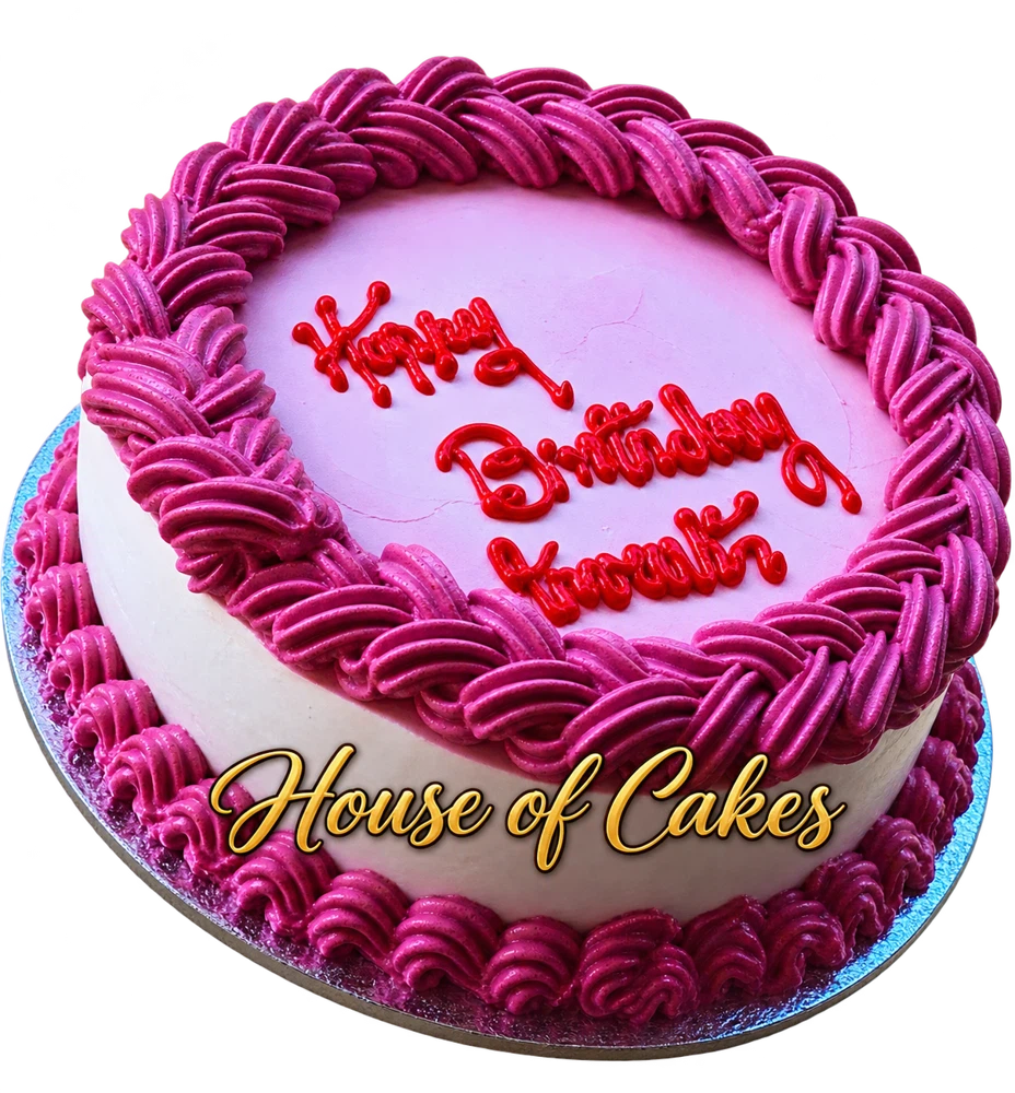 House of Cakes customer cake creation 35
